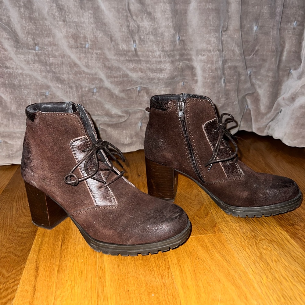 Eric Michael Brown Heel Boots